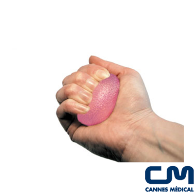 Lot De 2 Balles De Préhension Souples Pour Exercices De Main - Rééducation AVC Et Musculation Des Doigts - Diamètre 7 Cm - Jaune Et Bleu - 5