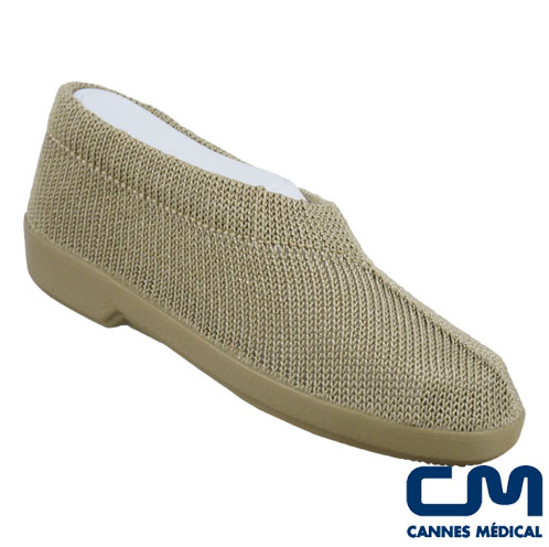 ballerine mailla beige