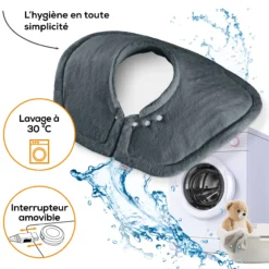 Coussin chauffant pour les épaules et la nuque HK54 – Image 4