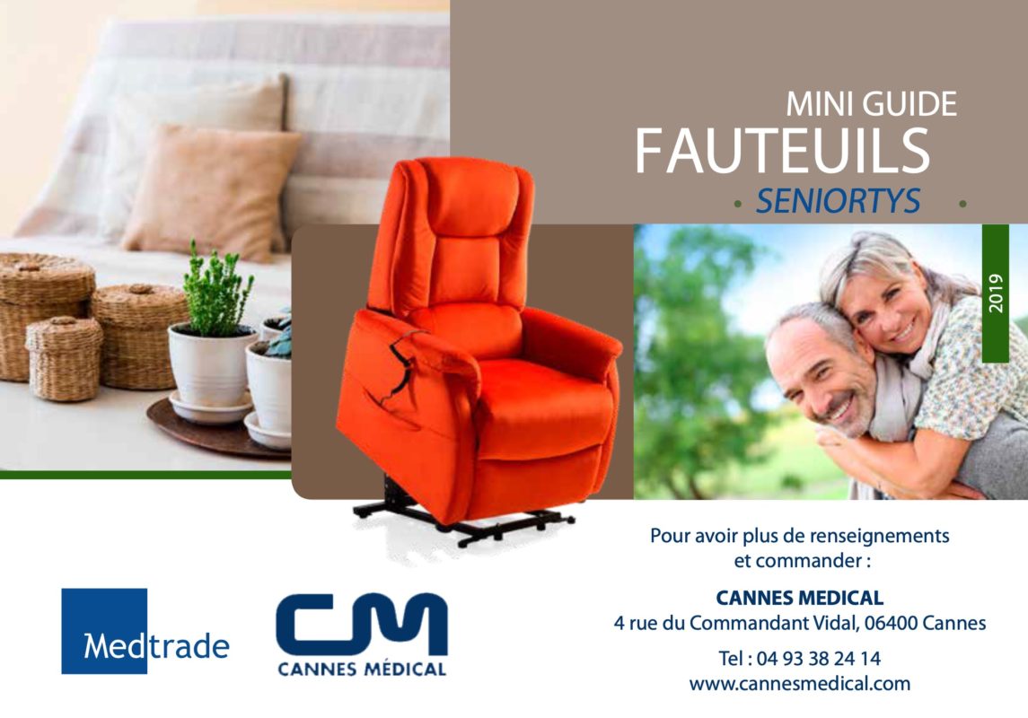 couverture catalogue fauteuil releveur