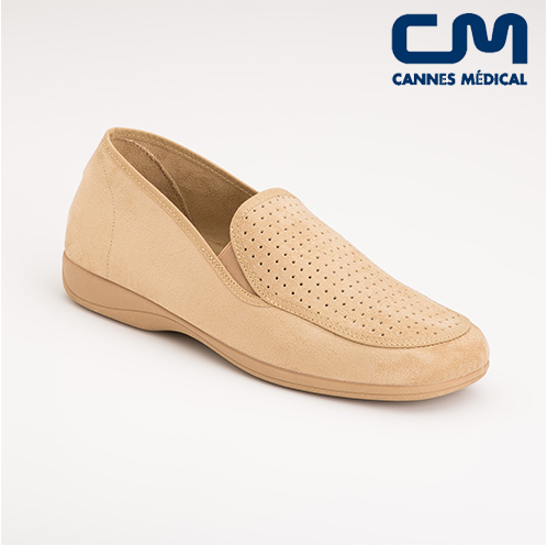 mocassins homme beige