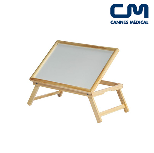 table de lit inclinable bois