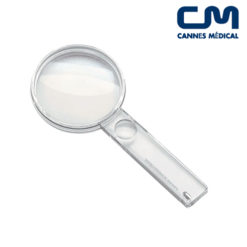 loupe fort grossissement transparente
