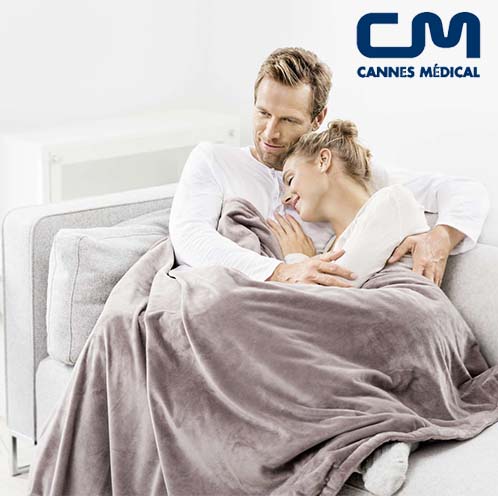 couverture chauffante en utilisation hd75