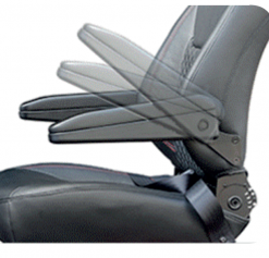 accoudoirs scooter électrique