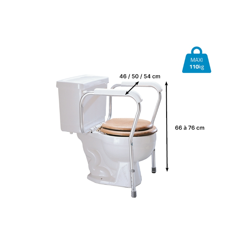 Accoudoirs de toilette Lumex – Image 2