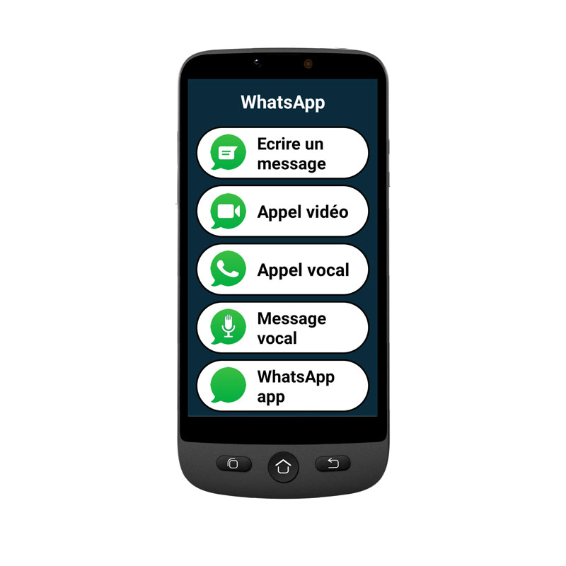 Téléphone portable Smartphone SWISSVOICE S510-M – Image 3